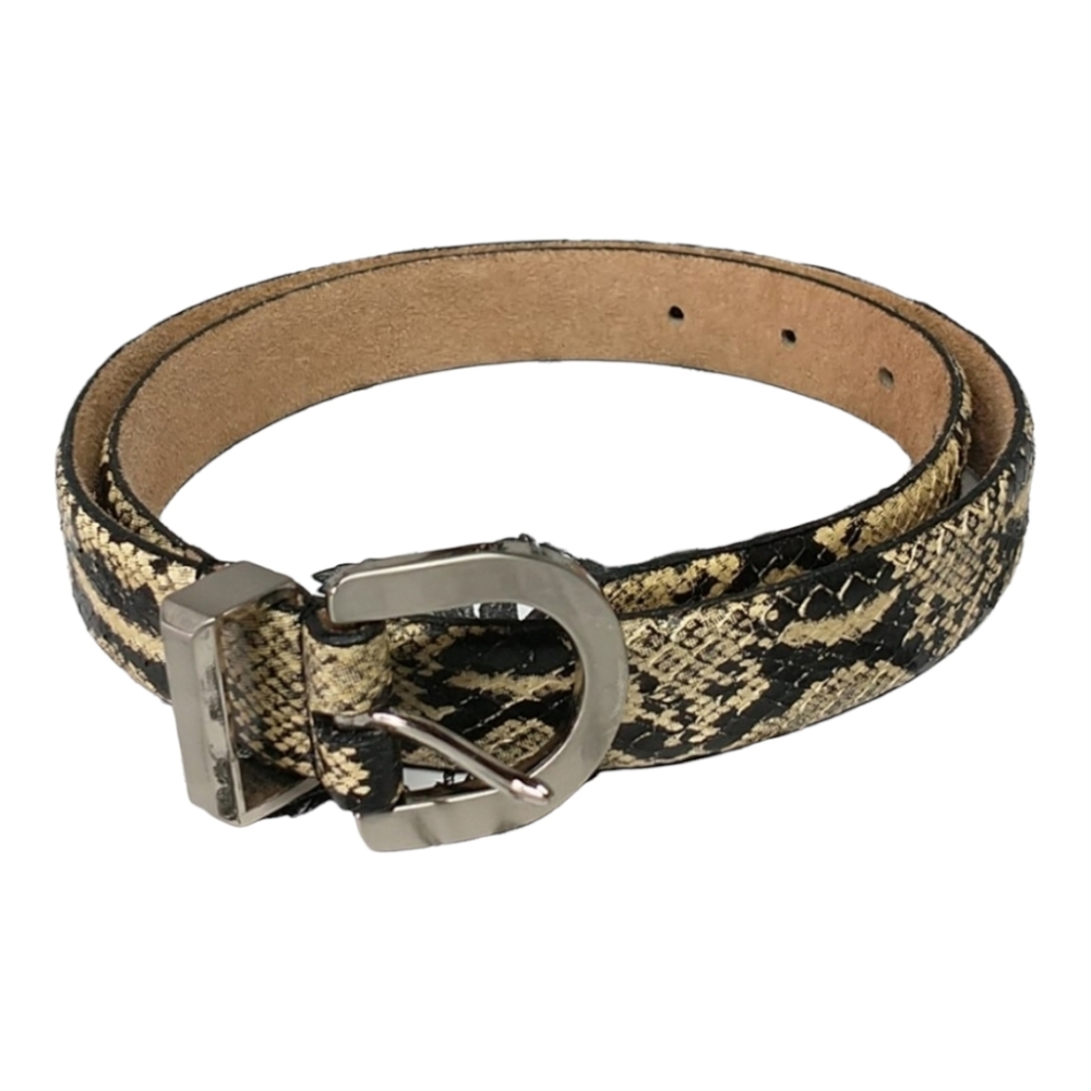 Vintage AMIEE LYNN  Genuine  Snakeskin Belt Size M